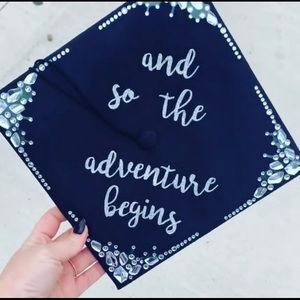 Black Cap and Gown Graduation Women Oak Hall 2019